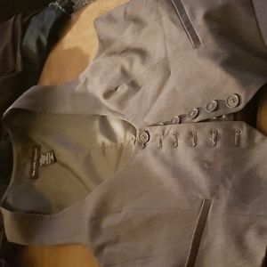 Suit Vests, Black and Grey
